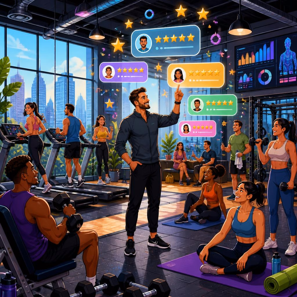 Gym & Fitness Studio Owners: Harnessing Member Reviews for Local Brand Growth