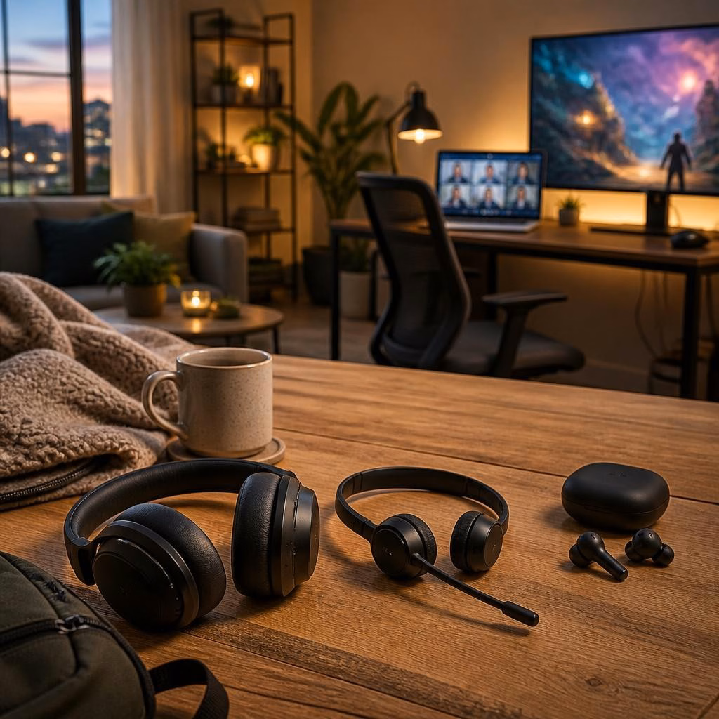Cómo elegir auriculares para uso diario, trabajo y gaming: guía práctica