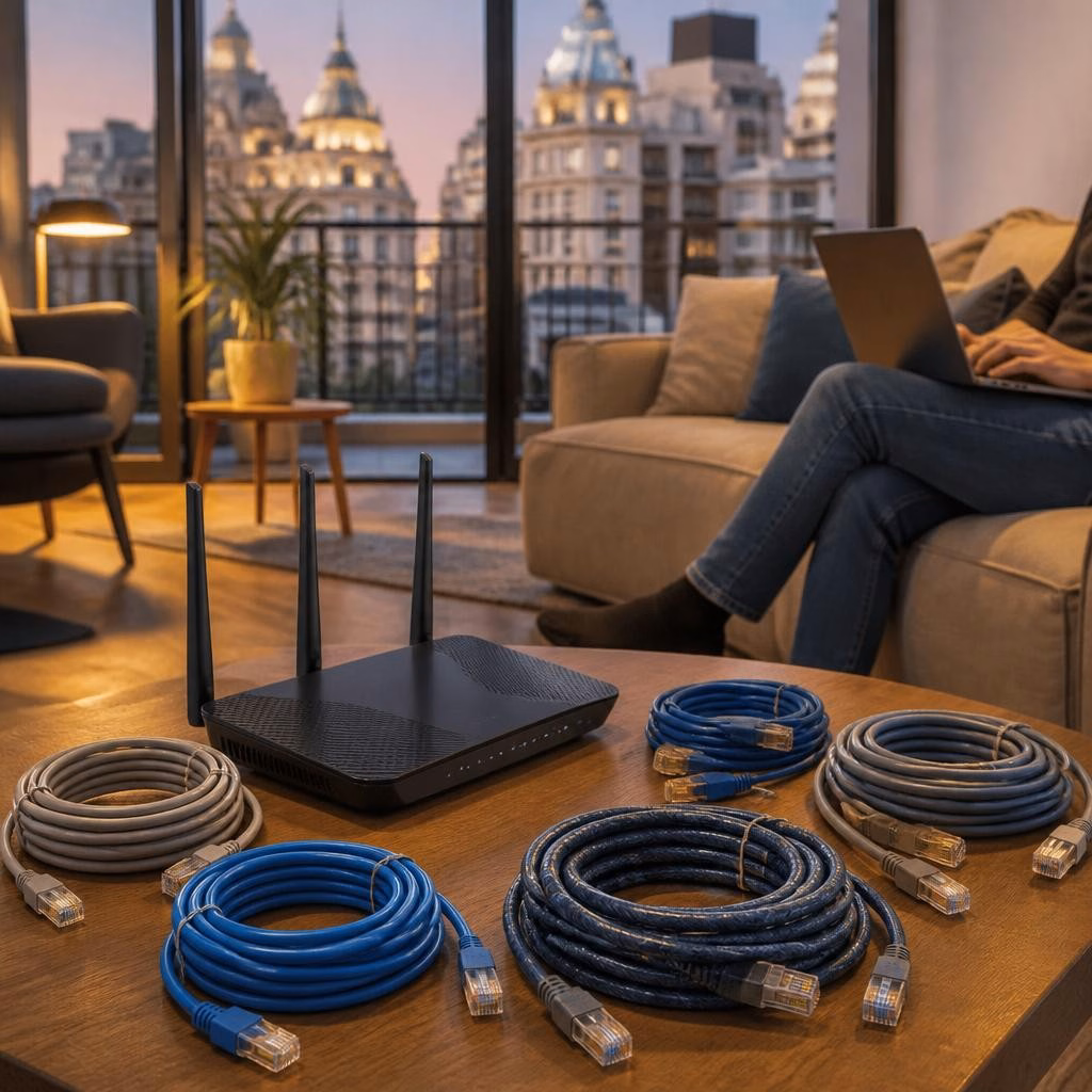 Cómo elegir un buen cable de red para tu casa en CABA y Gran Buenos Aires