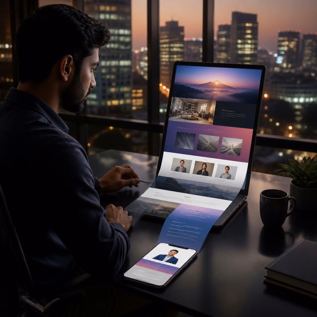 How to Turn Your Digital Visiting Card into a Mini Website and Landing Page