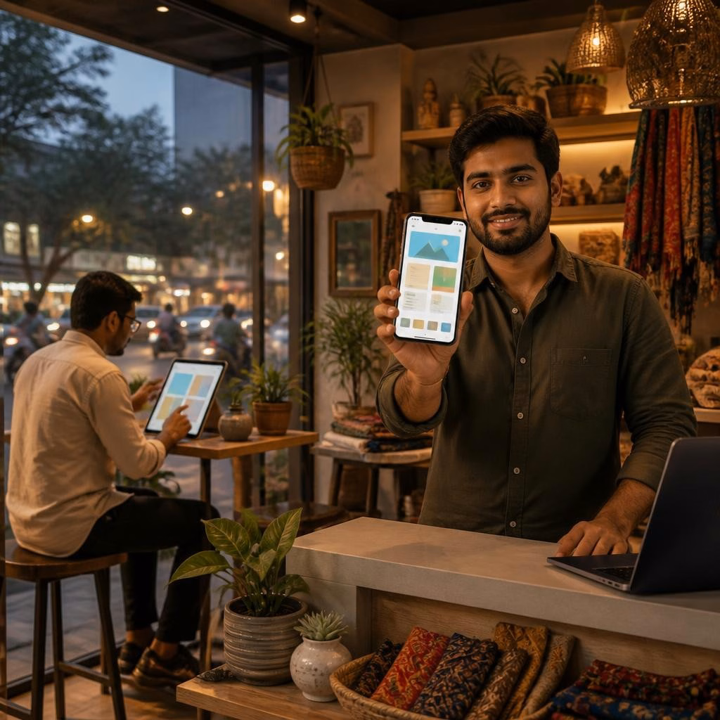 How Small Businesses in Delhi Can Turn a DigiCarda Digital Card into a Lead-Generating Mini Website