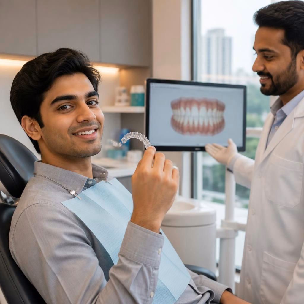 Aligners Treatment in Narnaul: A Month-by-Month Guide at Gulab Dental Hospital