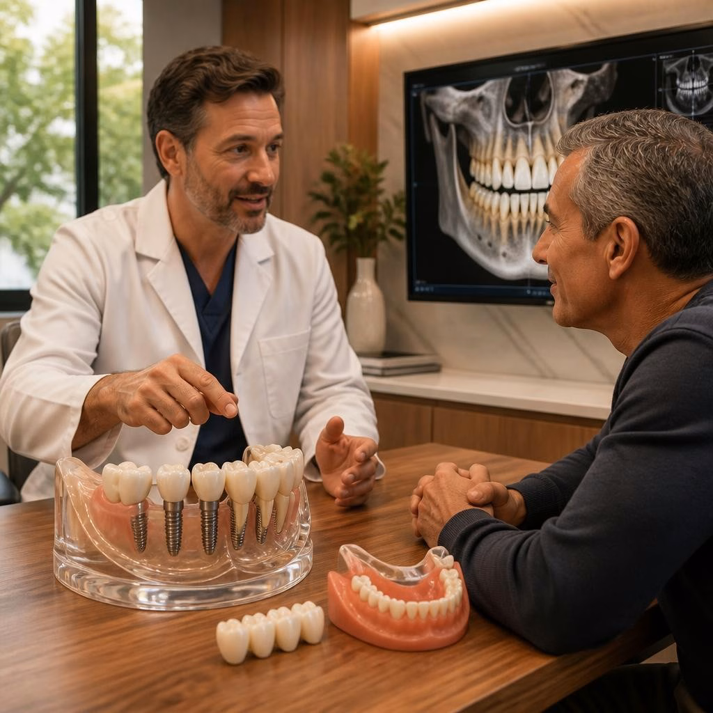 Dental Implants in Narnaul: When to Choose Implants Over Bridges or Dentures