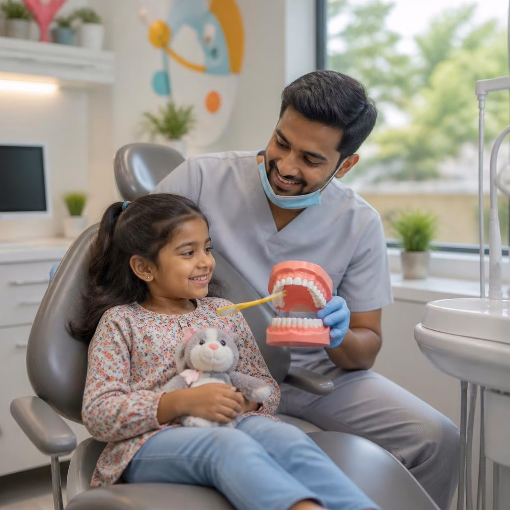 Dental Care for Kids in Narnaul: Making the Clinic Visit Easy and Fear‑Free