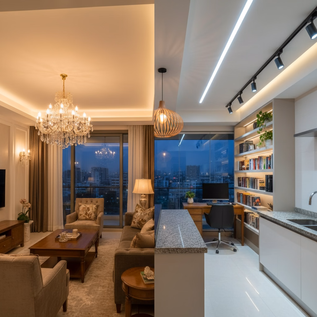 Fancy vs. Functional: Balancing Lighting in Your Delhi Home