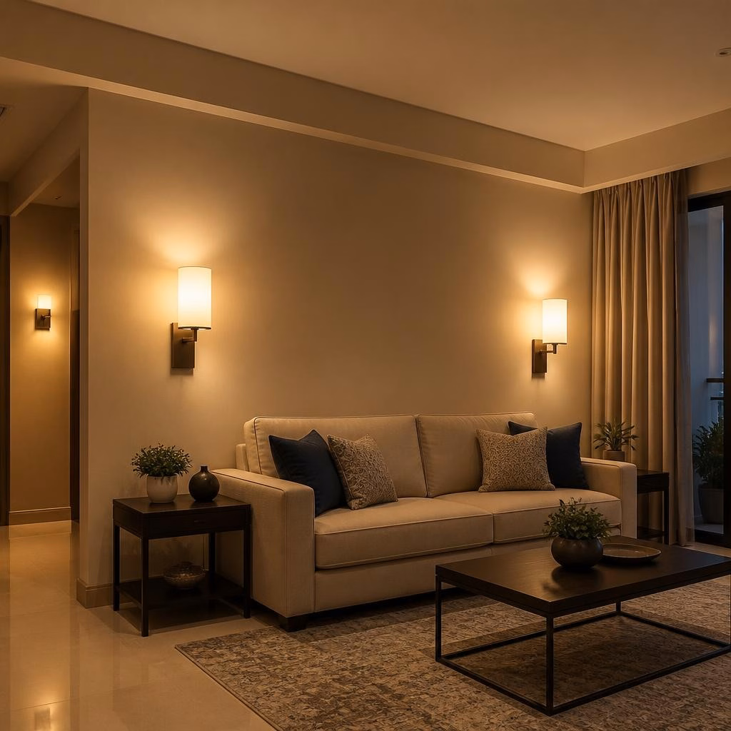How to Choose the Right Wall Light Size for Indian Apartments