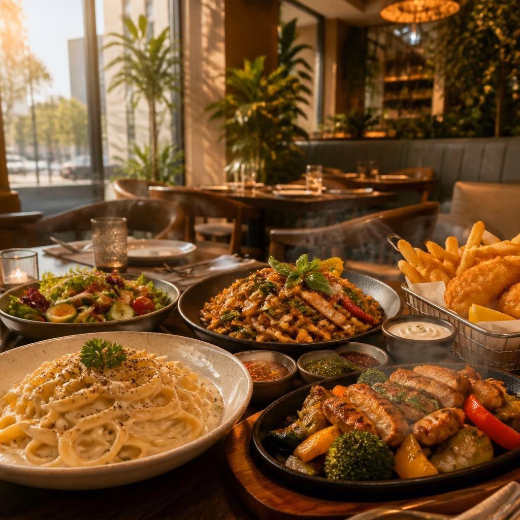 Where to Find Continental and Thai-Inspired Flavors Near Kondapur: A Look at Cafe Cilantro