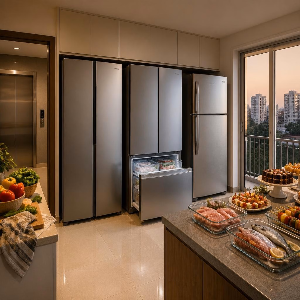 Side‑by‑Side vs French Door vs Double‑Door: Choosing the Best LG Refrigerator for Kolkata Flats
