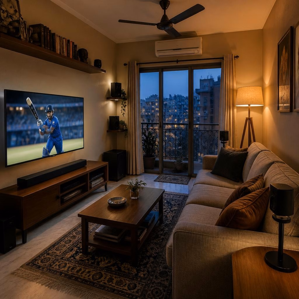 Choosing Between an LG Soundbar and a Home Theatre for Small Kolkata Living Rooms