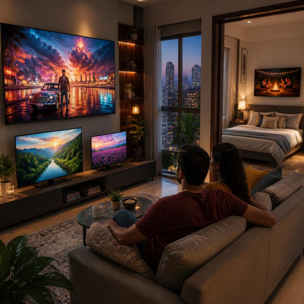 First LG TV for Your New Kolkata Flat: Choosing Between OLED, QNED and UHD