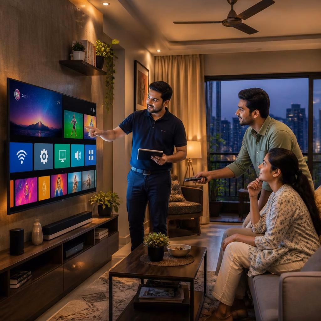 First LG Smart TV Setup in Kolkata: A Step-by-Step Checklist to Complete Before the Technician Leaves