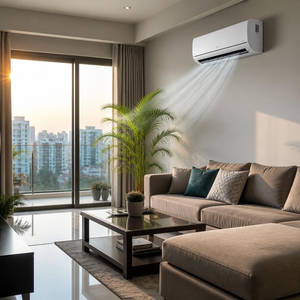 Choosing the Right LG AC Capacity for Salt Lake Flats: Room Size, Floor and Sunlight Explained