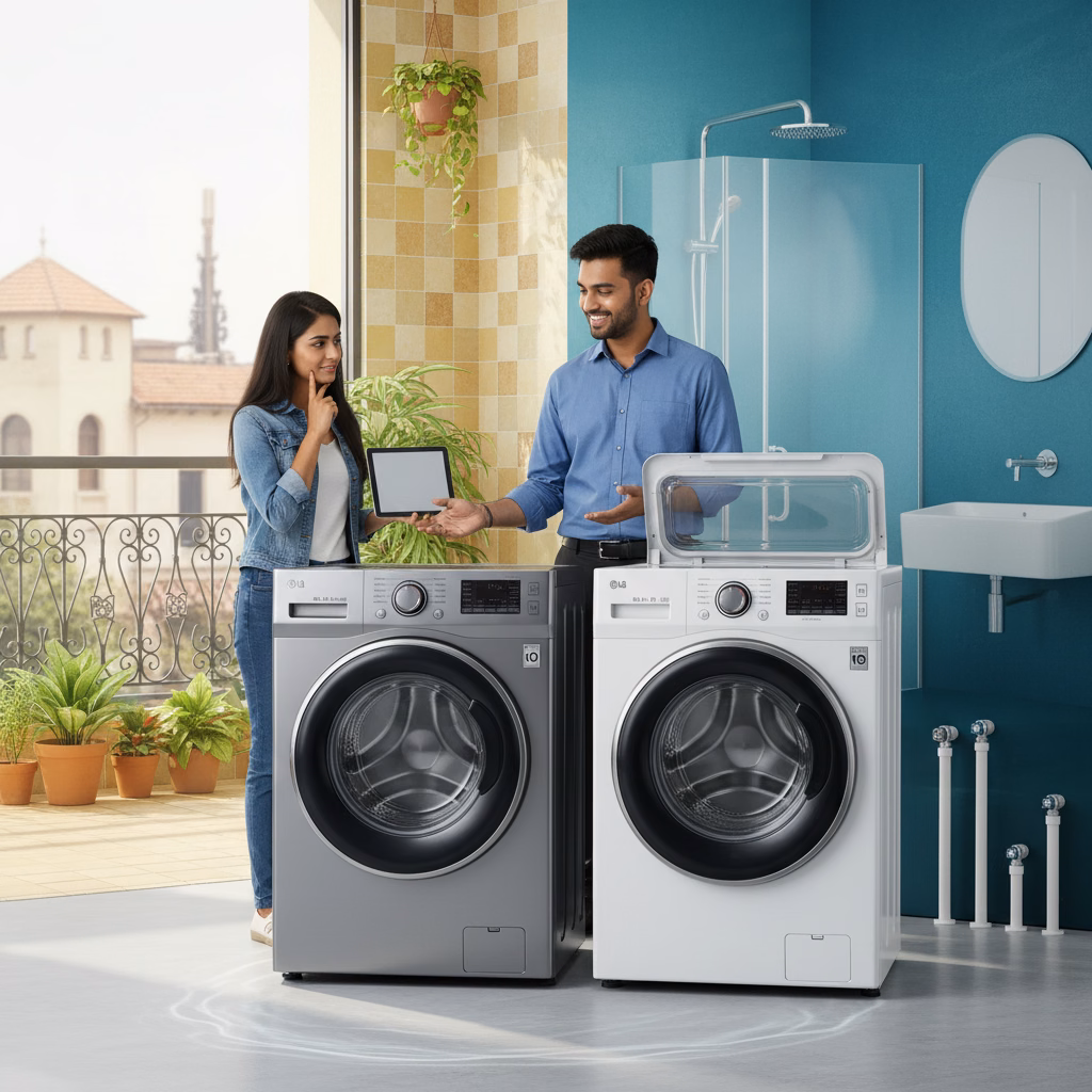 Choosing the Perfect LG Washing Machine for Your Kolkata Apartment: A Buyer's Guide