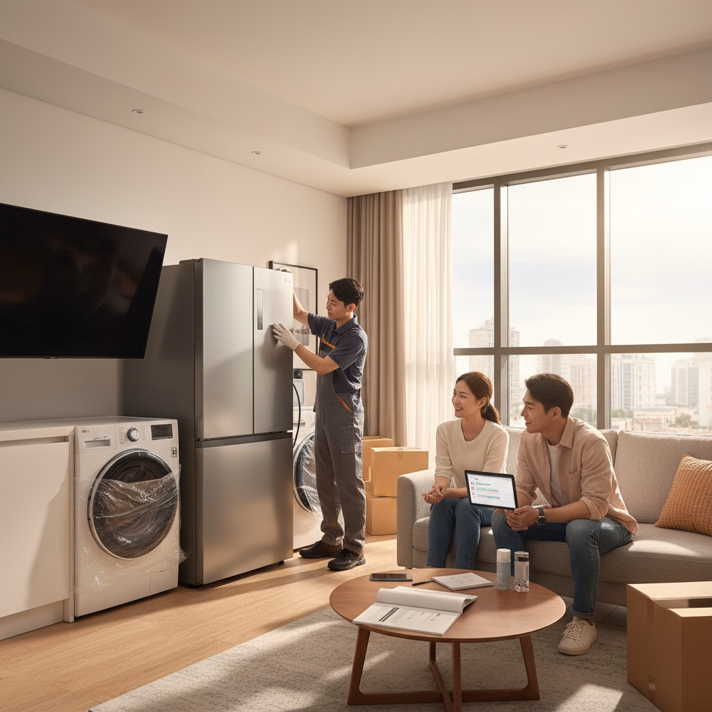 Your Journey After Purchase: Delivery, Installation, and Support from LG BEST SHOP - SWAR SANGAM