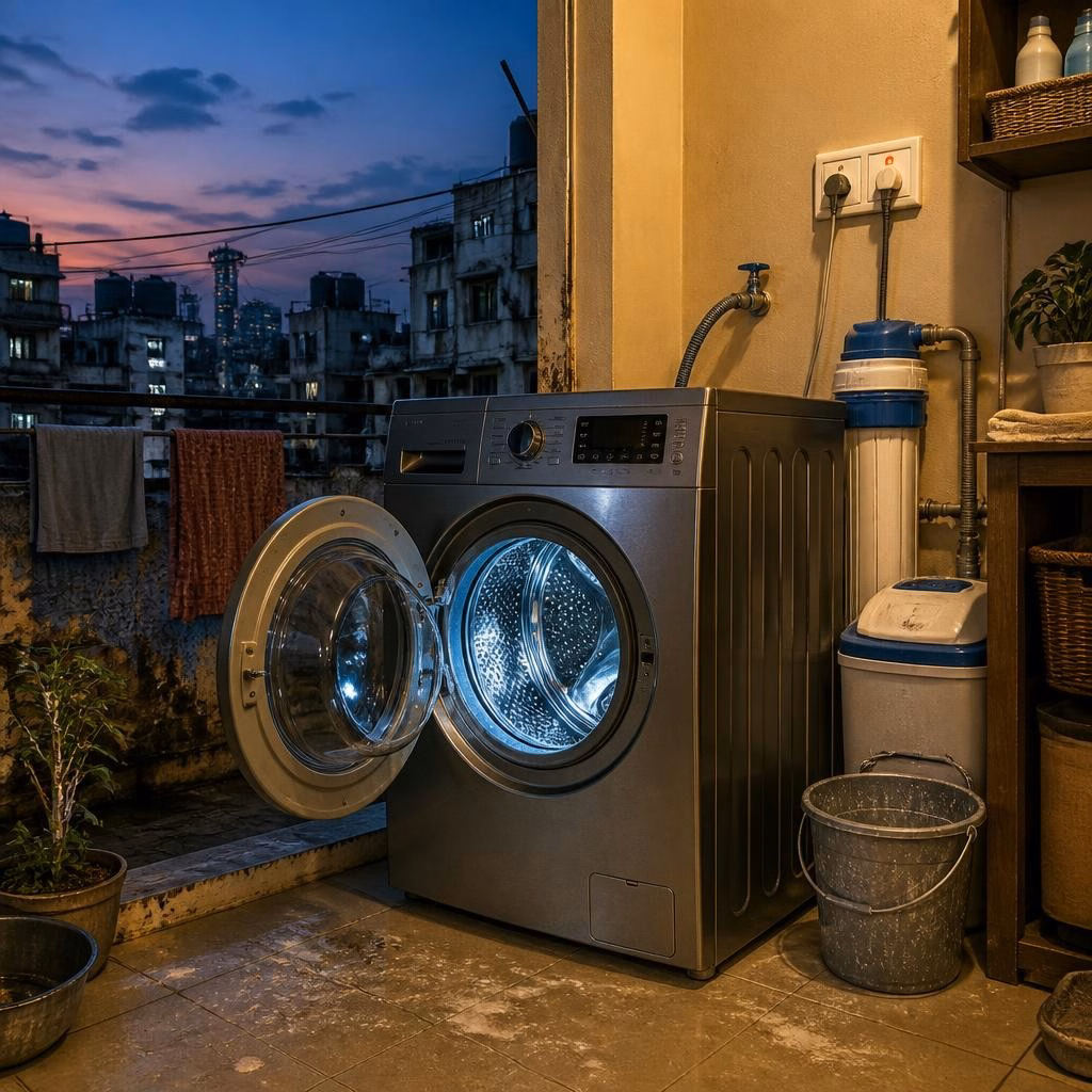 Hard Water, Low Pressure and Power Cuts: Choosing the Right LG Washing Machine in Rajarhat, Kolkata