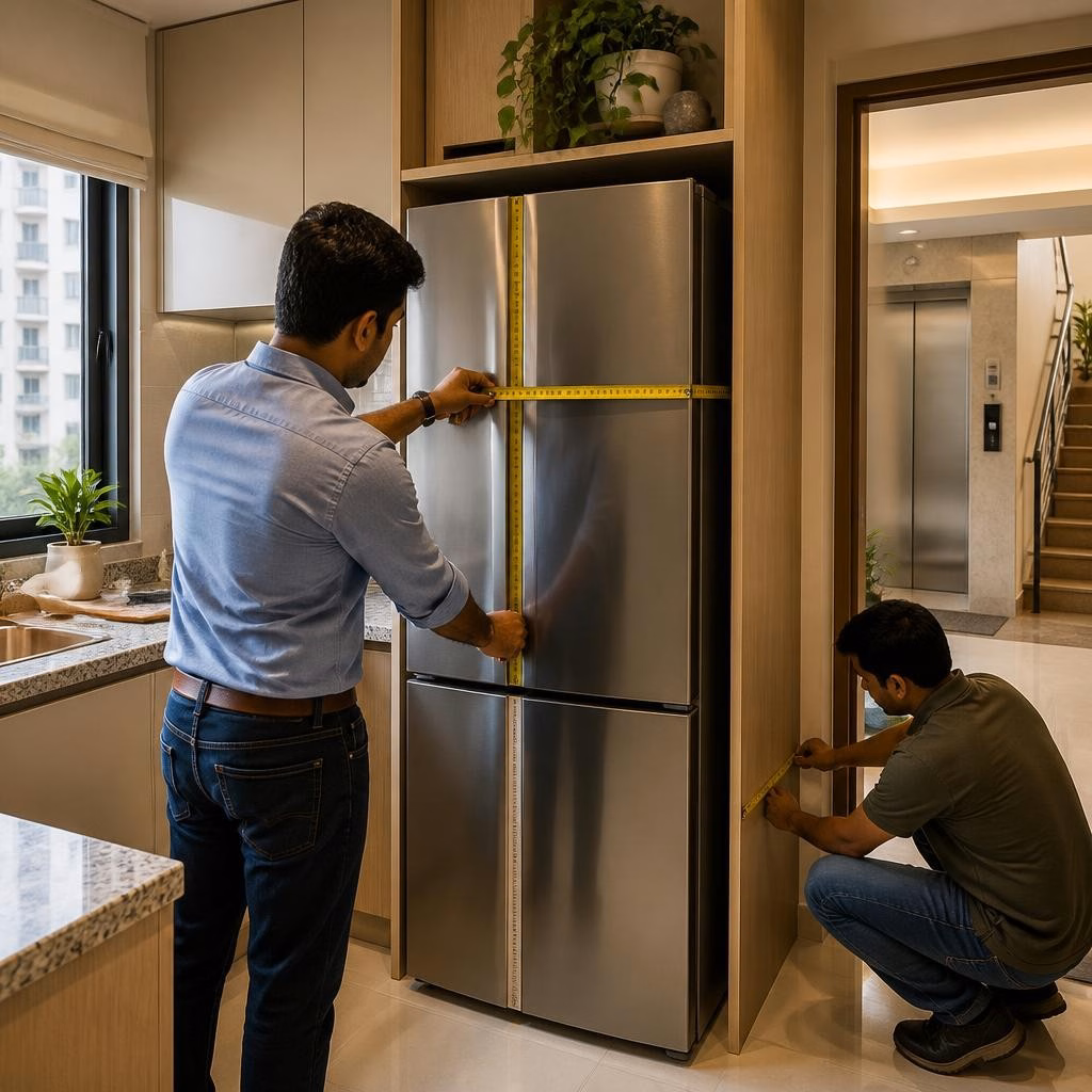 Built-In Cabinet or Open Kitchen? Measuring Your Space for an LG Refrigerator in Rajarhat