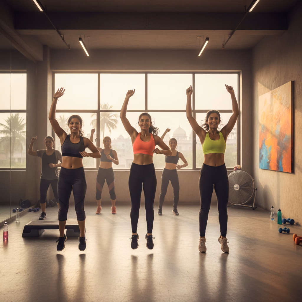 Navigating New Delhi's Heat: Choosing Your Ideal Group Fitness Class at Sharks Gym