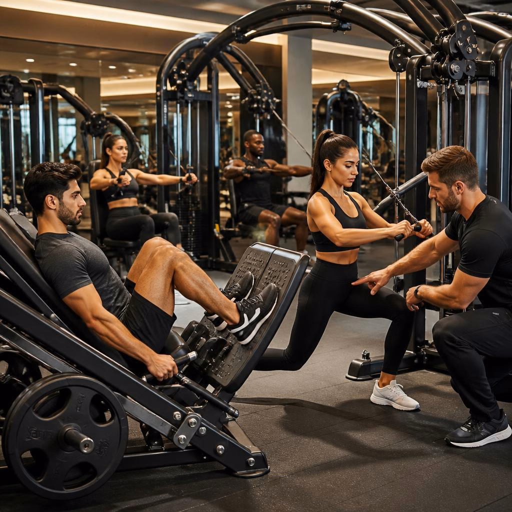 How to Use Modern Biomechanics Gym Equipment Safely: A Visual Walkthrough for Sharks Gym Members