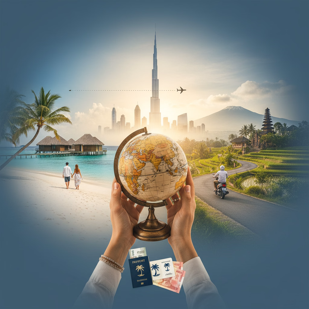 Crafting Your Dream International Honeymoon from Delhi: Maldives, Bali, Dubai, and Beyond