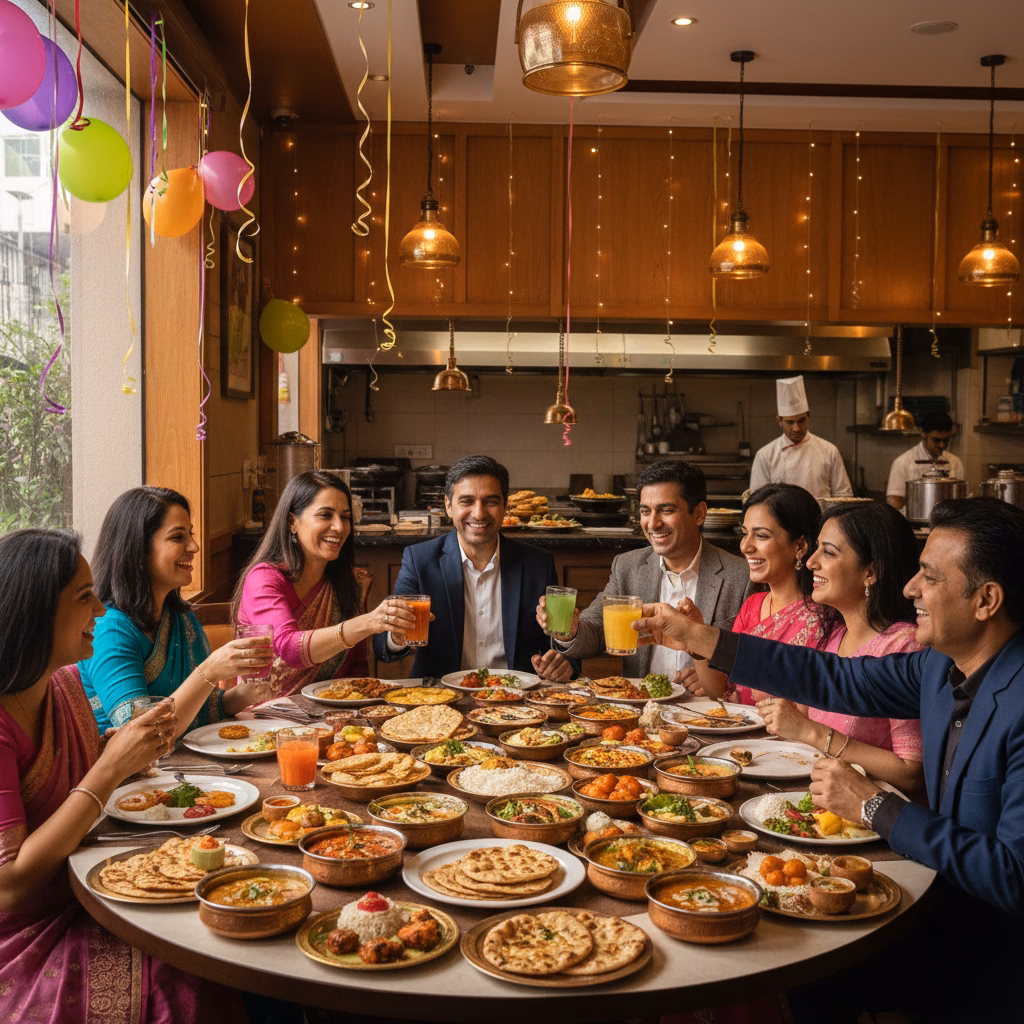 Organizing a Memorable Vegetarian Family Get-Together in Karol Bagh