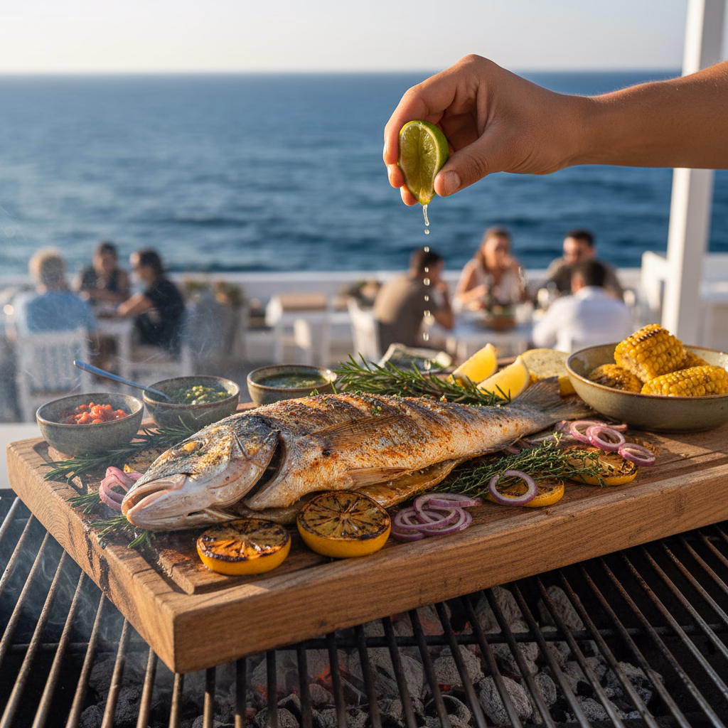 Mastering the Grill: Your Guide to Charcoal-Grilled Fish at Aylla Seafood Restaurant