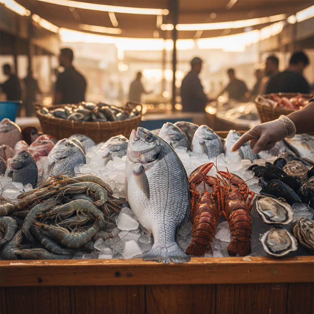 Mastering Freshness: Your Guide to Selecting Seafood at Dubai’s Waterfront Market for Aylla