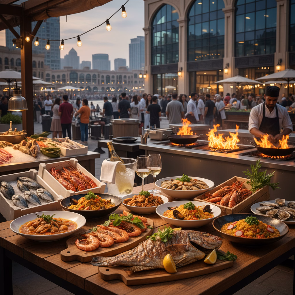 Seafood Lovers' Guide to Dubai: Why Aylla at Waterfront Market is the Ultimate Dining Destination