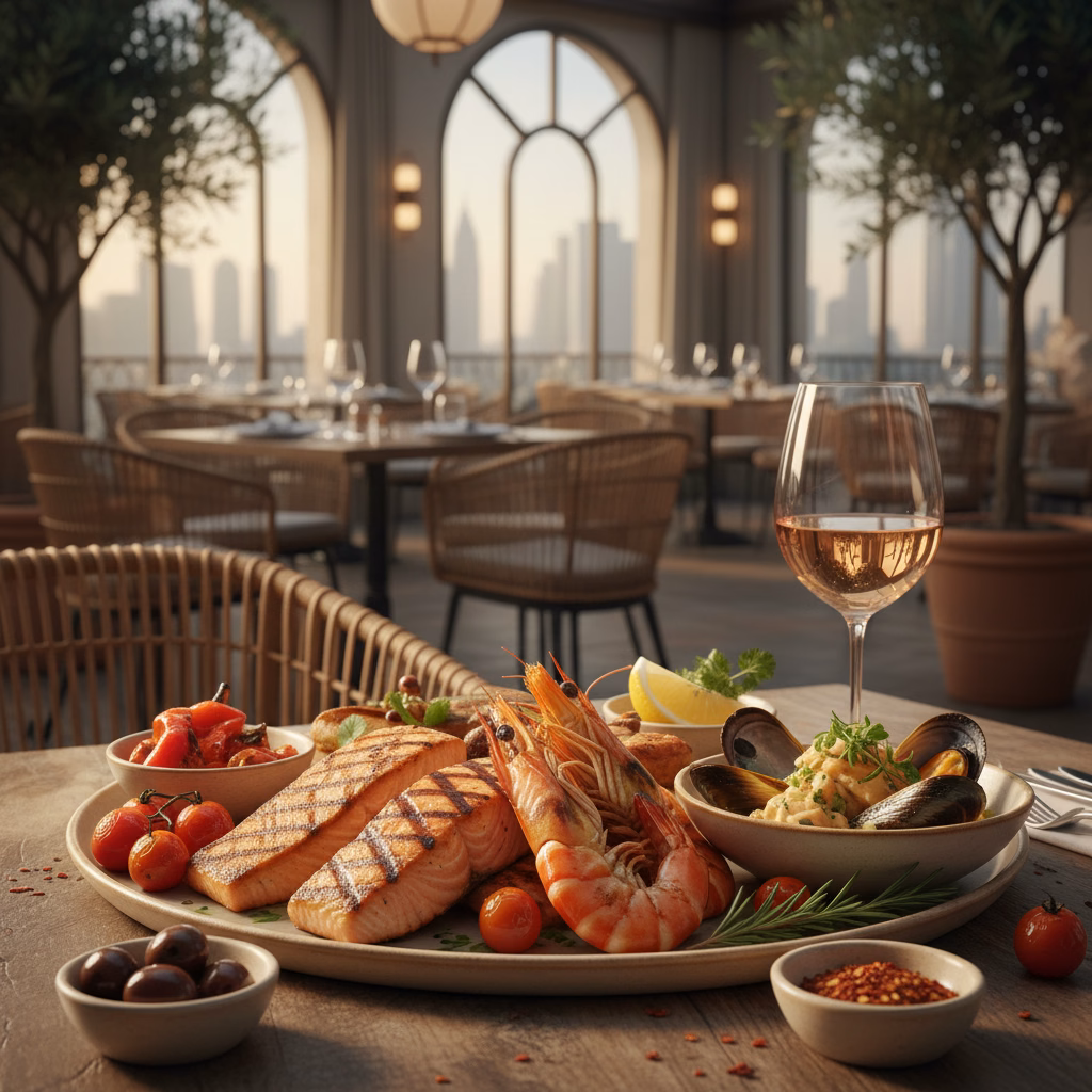 Savoring the Mediterranean: Top Seafood Dishes at Aylla Restaurant in Dubai
