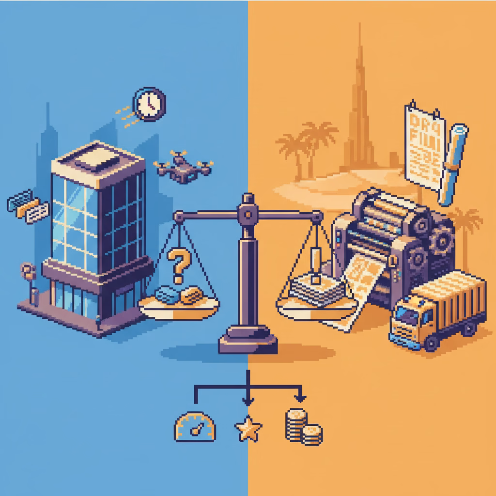 Digital vs. Offset Printing in Dubai: Choosing the Best Method for Your Business