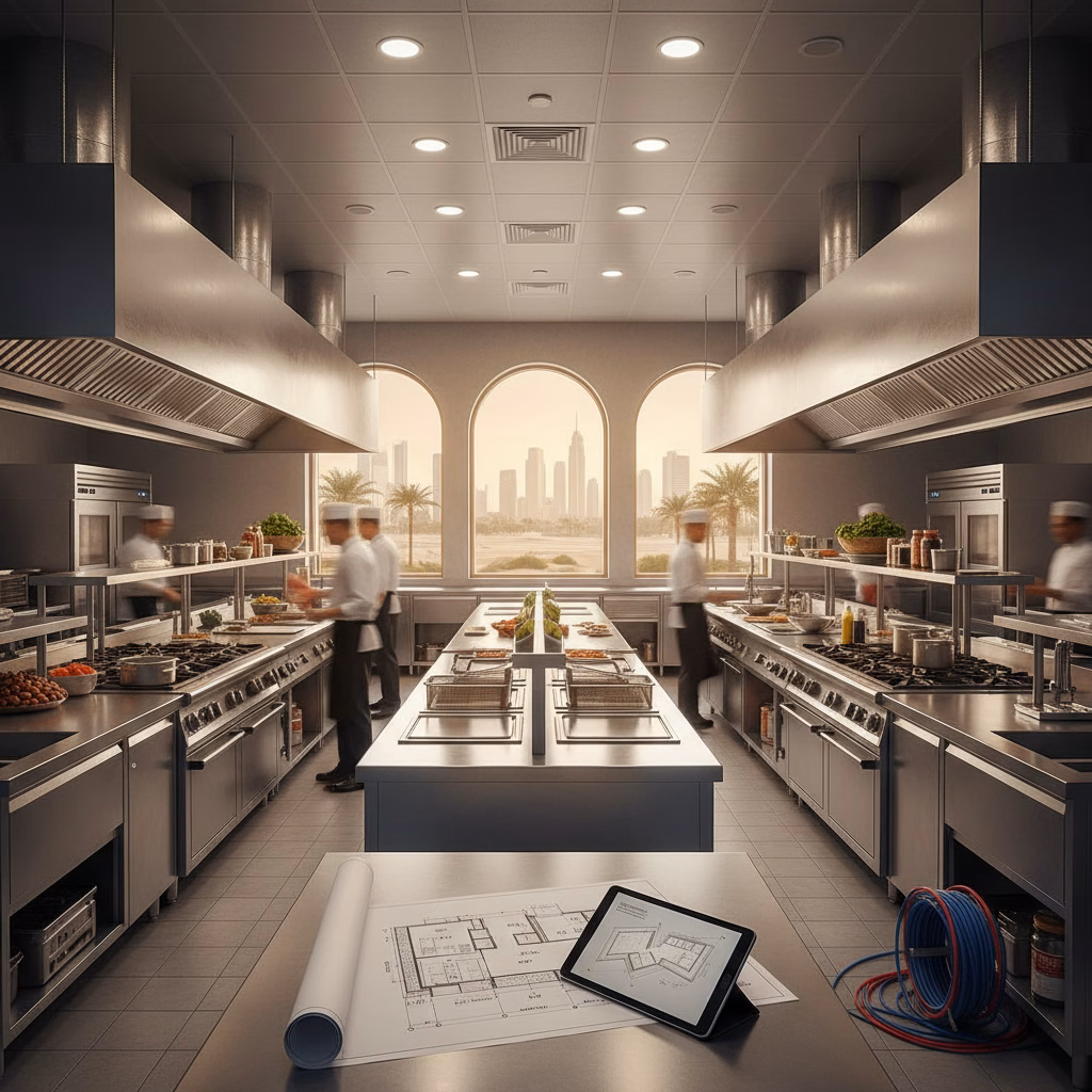 Planning Your Commercial Kitchen Layout in the UAE: A Comprehensive Guide