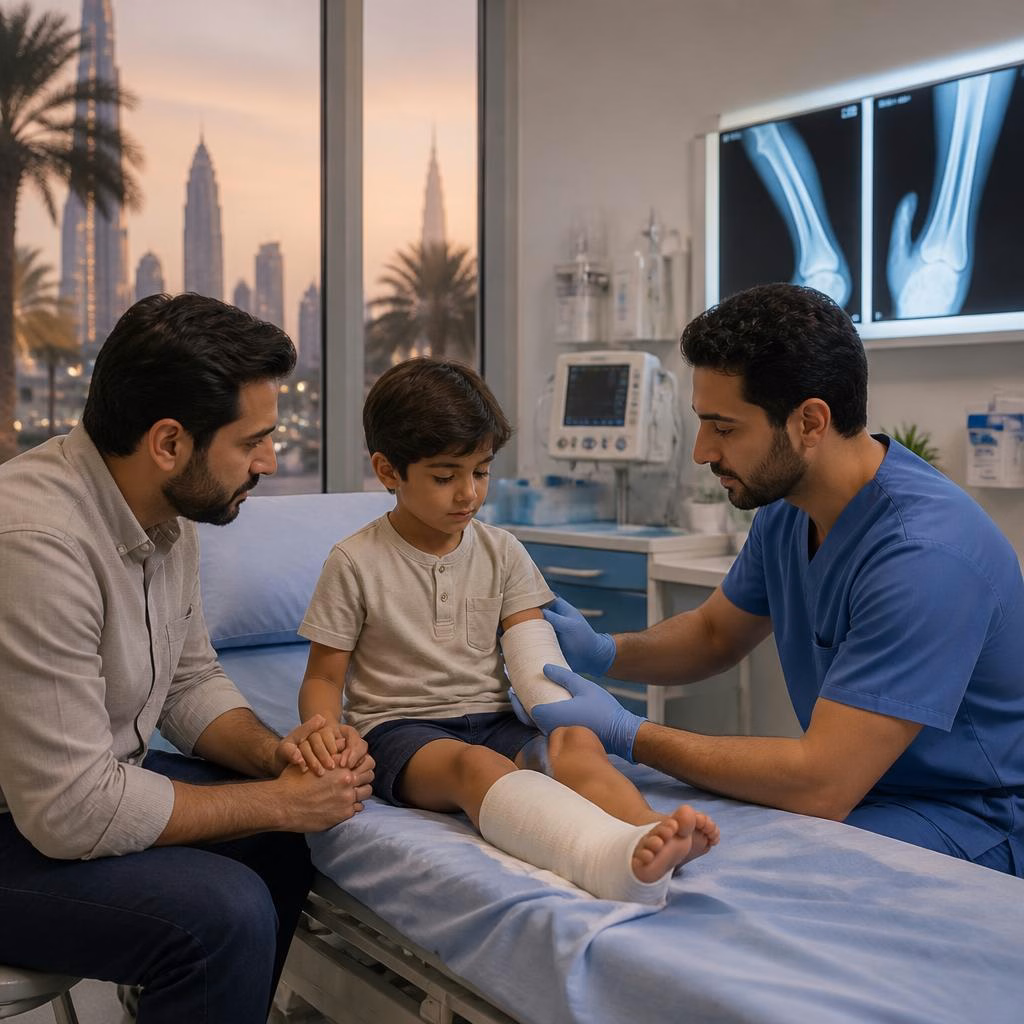 Navigating Pediatric Fractures in Dubai: A Parent's Guide to the First 24 Hours