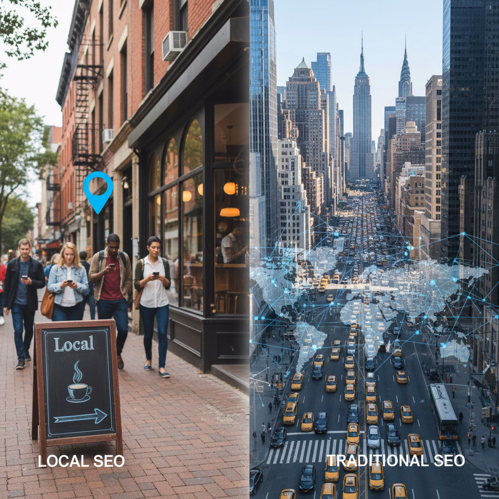 Local SEO vs. Traditional SEO: Essential Strategies for Manhattan Businesses