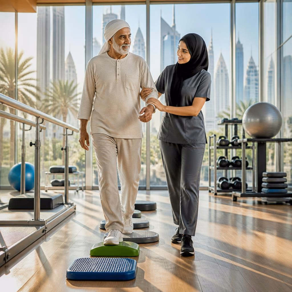 Enhancing Senior Mobility and Balance in Dubai: A Physiotherapy Approach