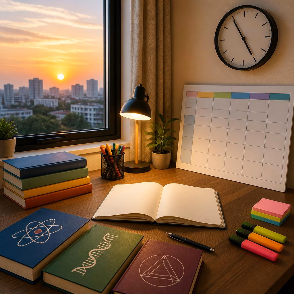 Building a Daily Study Routine for JEE & NEET Aspirants (CBSE / TN / ICSE Students)