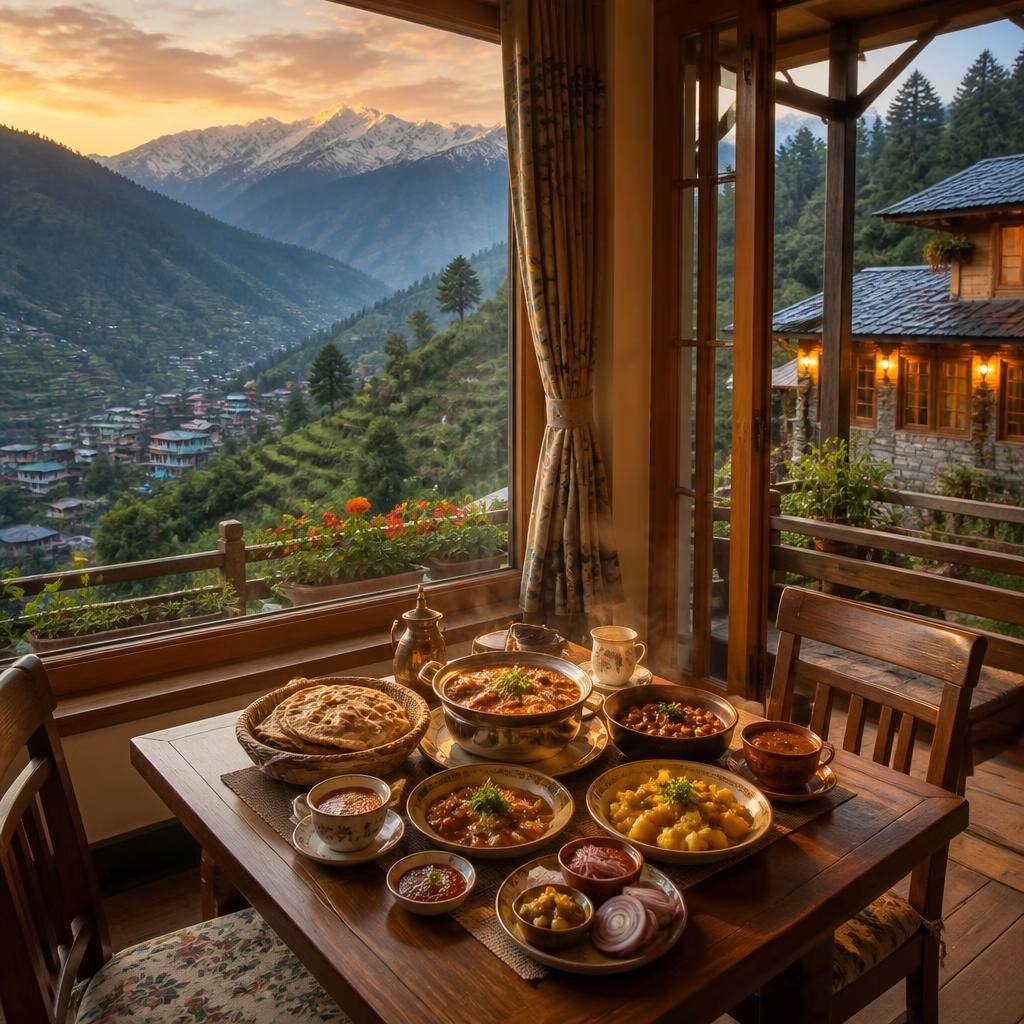 Food Lover’s Guide to Staying in Kullu: Choosing Stays with Great In‑House Dining and Nearby Options