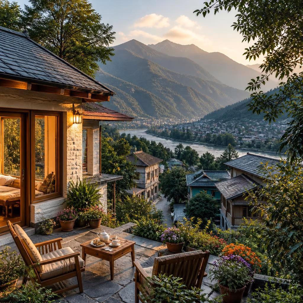 Peaceful Yet Central: How to Find Calm Stays in the Middle of Kullu Town