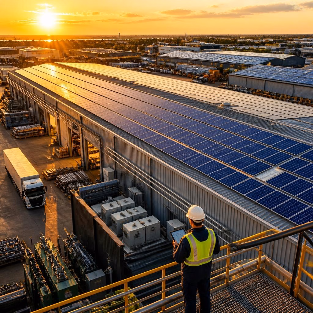 Solar for Small Industries: How to Size Systems to Cut Bills and Prevent Outages