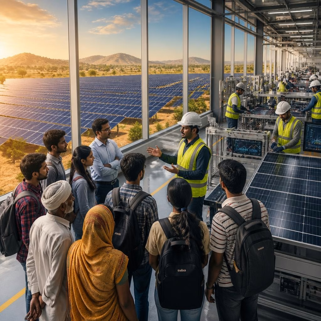Why a Solar Plant Visit in Amravati Is Valuable for Students, Farmers and Businesses