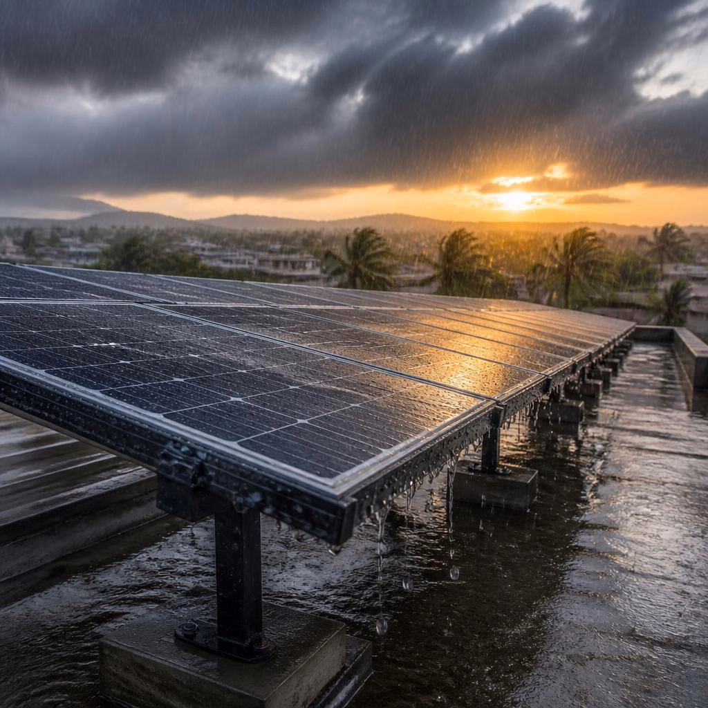 Monsoon-Ready Solar Panels: Why Strong Encapsulation, Frames, and Certifications Matter