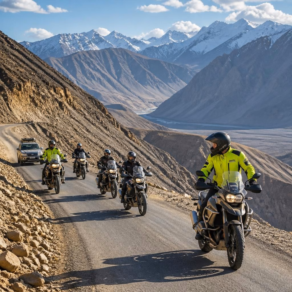 What a Tour Marshal and Ride Captain Actually Do on Spiti & Ladakh Rides — Why Their Role Matters for Your Safety