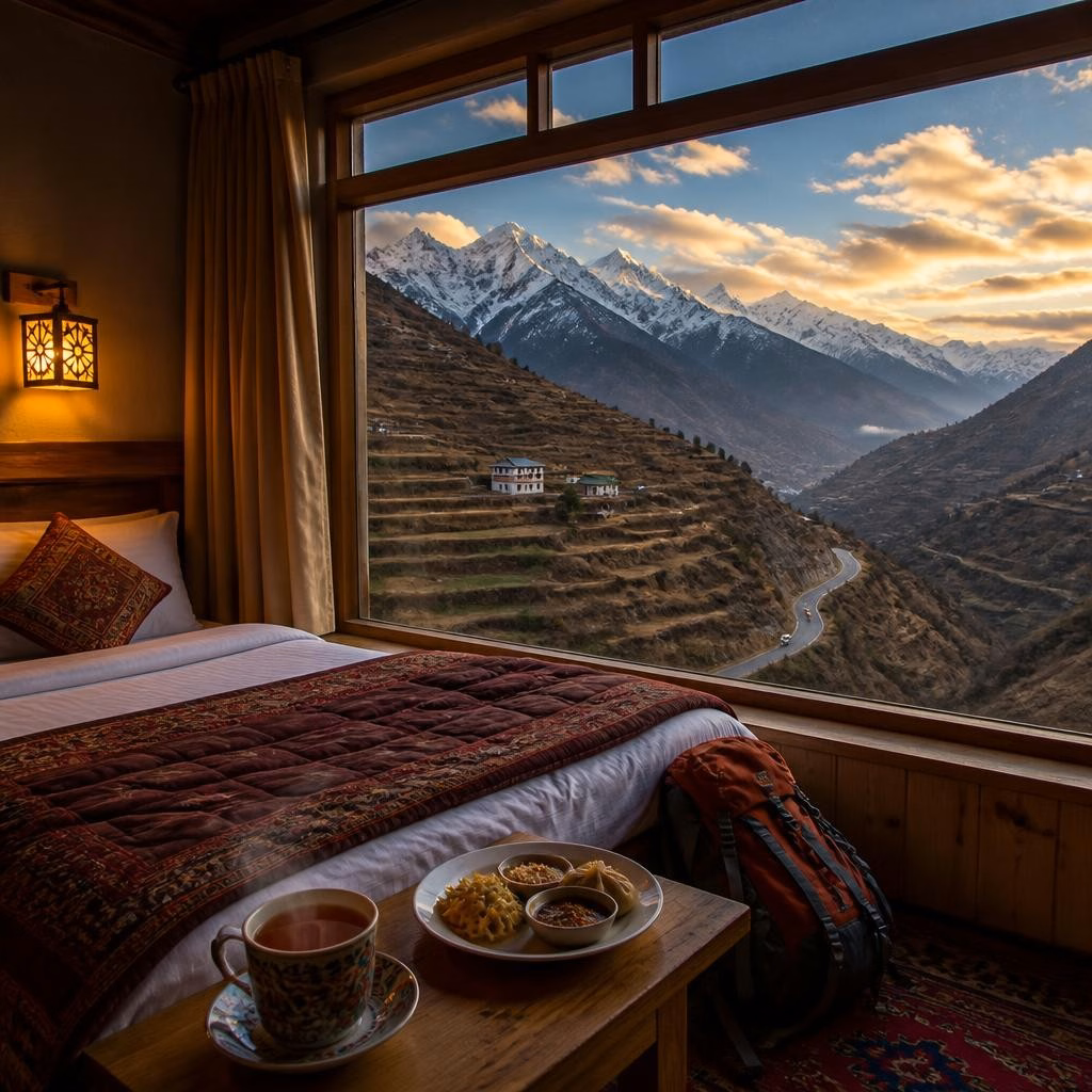 Food and Stay on Adventure Tours: What to Expect in Spiti, Ladakh, Bhutan, and Meghalaya