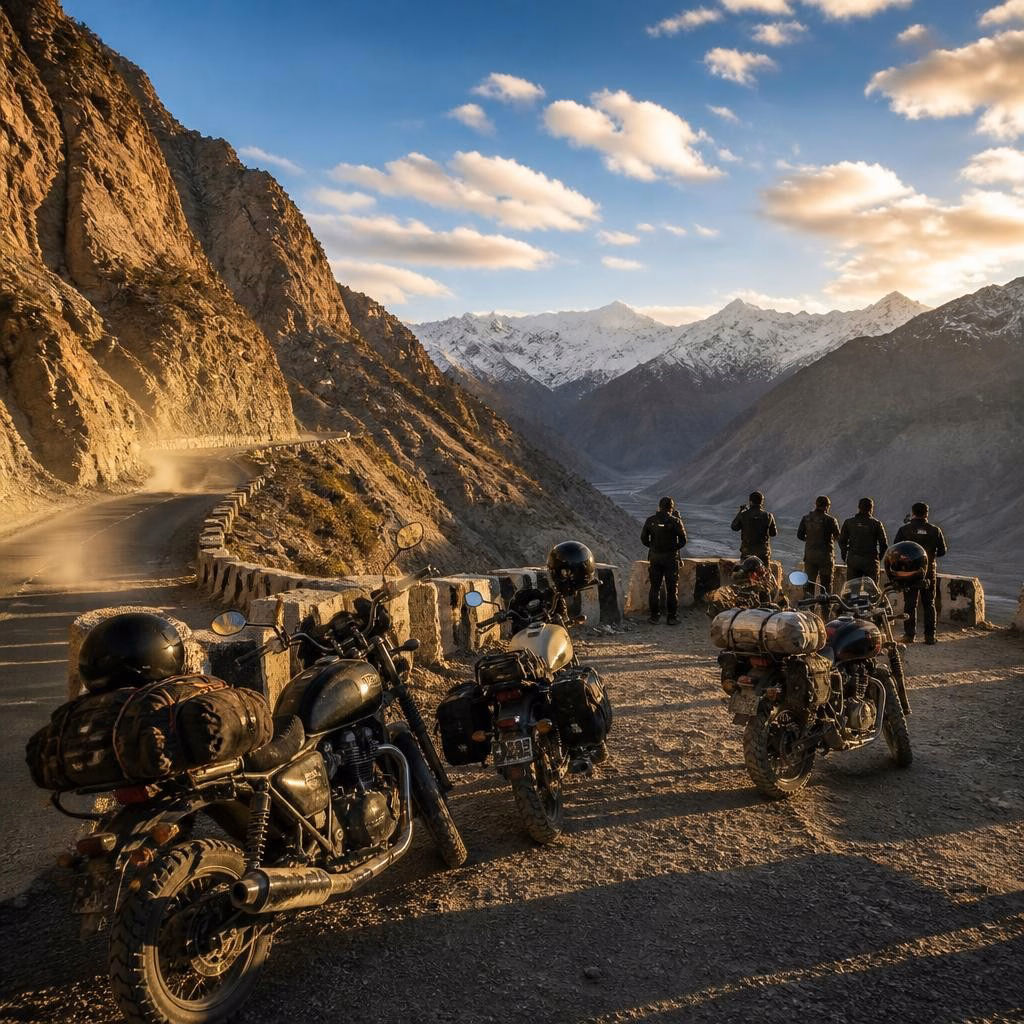A Typical Day on a Spiti Valley Bike Tour with Deyor Experiences