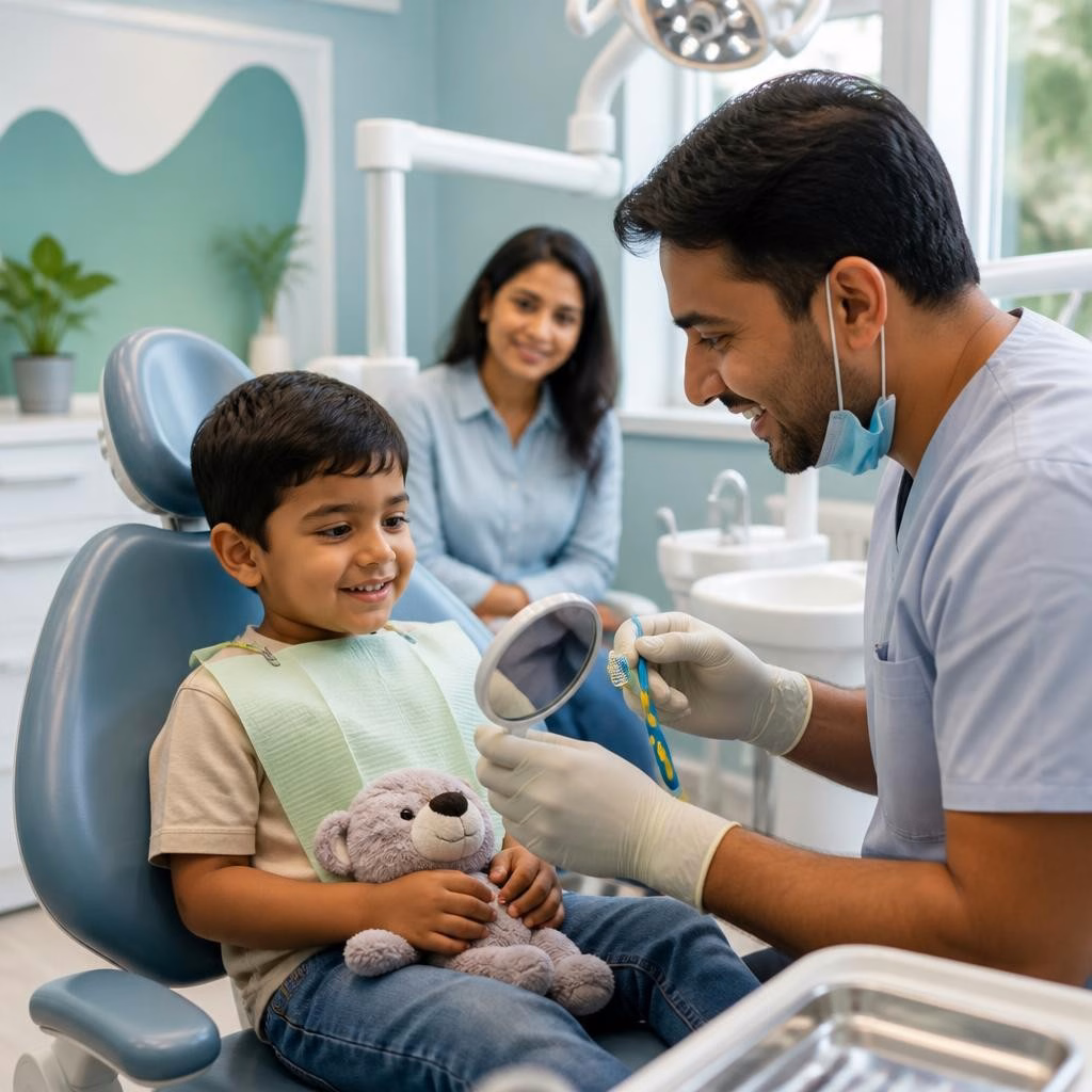 Kids’ Dental Care in Kochi: When to Start, Prevent Cavities, and What to Expect at a Child’s Dental Visit