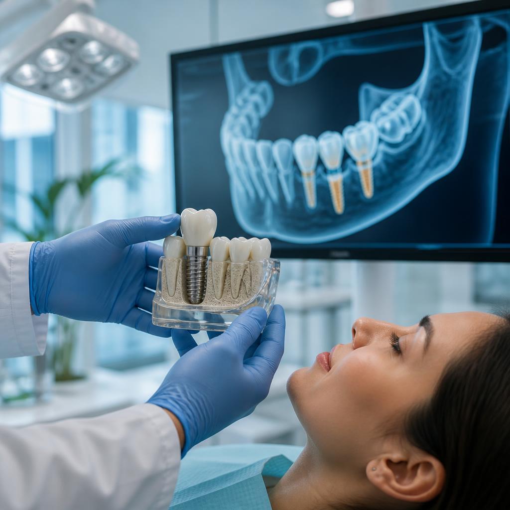 Implantes dentales en Olivenza: del TAC 3D al resultado final