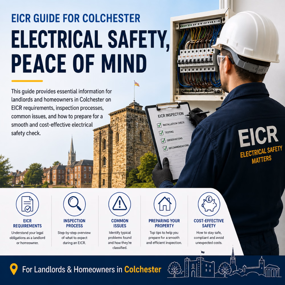 EICR Essentials for Colchester Landlords: Requirements, Preparation, and Safety