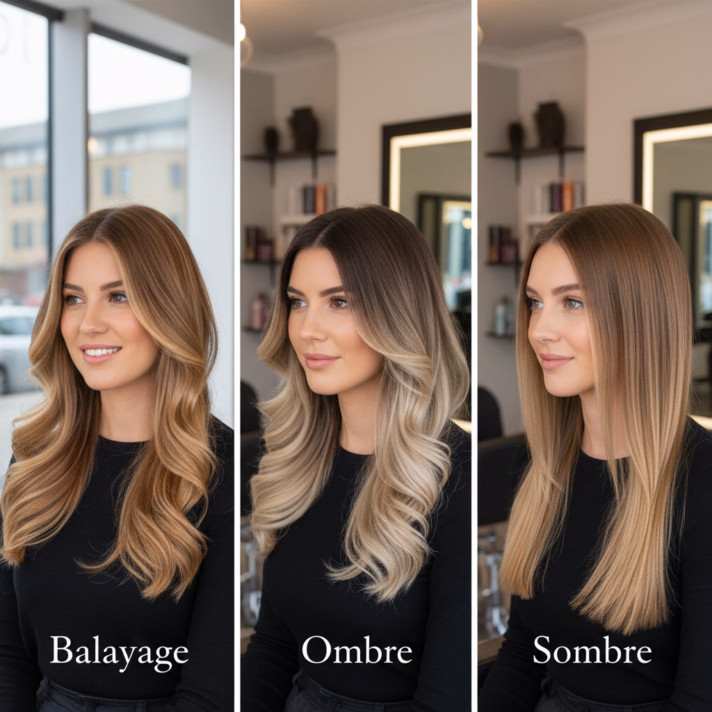 Balayage vs. Ombre vs. Sombre: Finding Your Perfect Hair Colour in Colchester