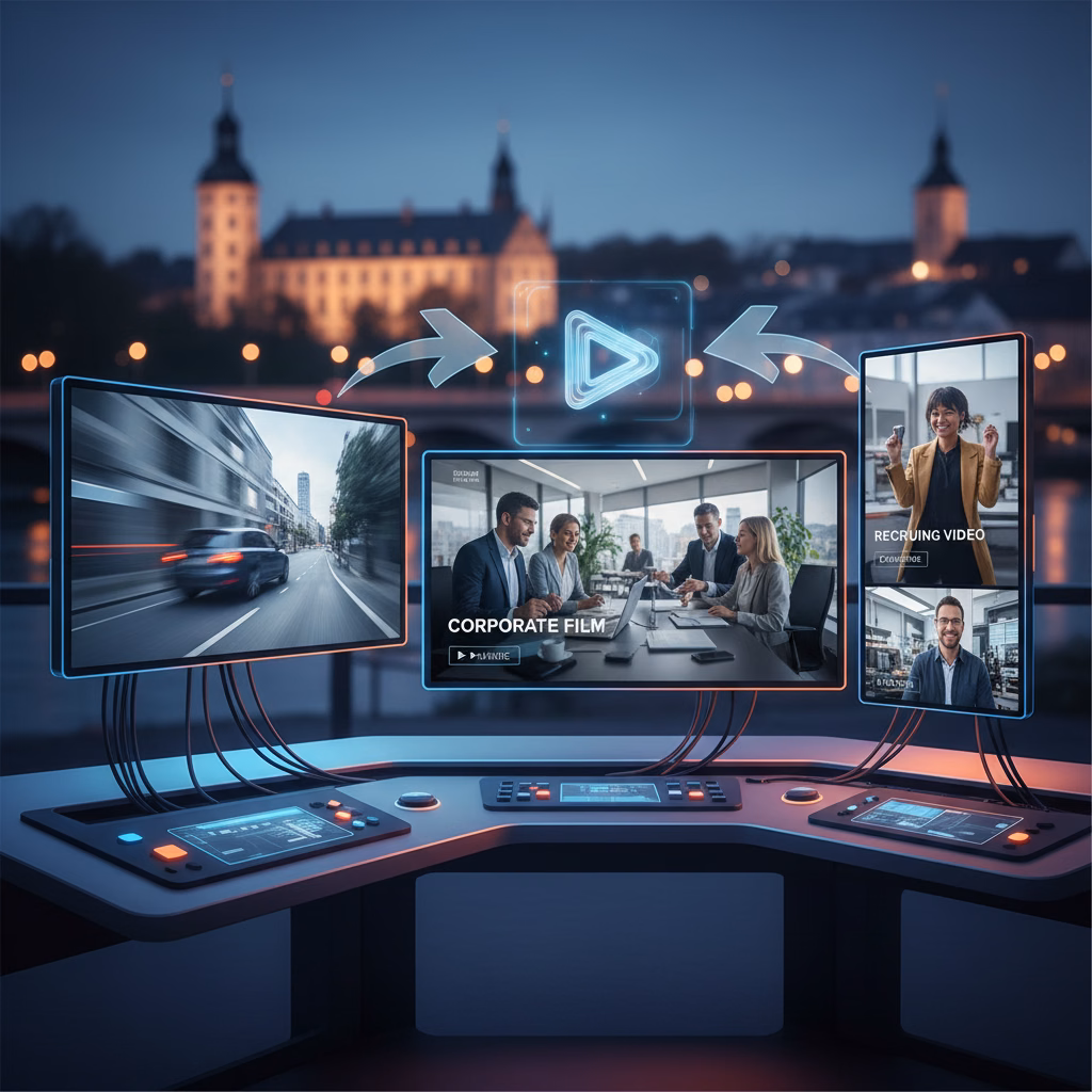 Werbevideo vs. Imagefilm: Welches Videoformat bringt dein Unternehmen in Aschaffenburg voran?