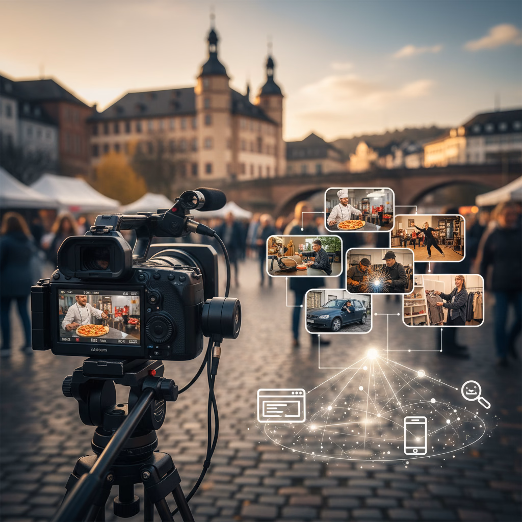 Lokales Video-Marketing in Aschaffenburg: So gewinnst du mehr Kunden mit packenden Clips