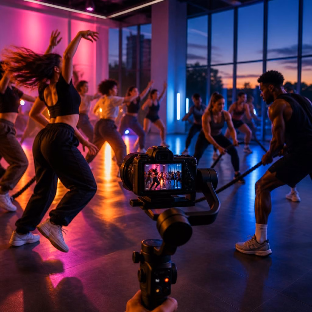 Tanzschule, Fitnessstudio & Co.: Mit Video Atmosphäre, Musik und Bewegung emotional verkaufen