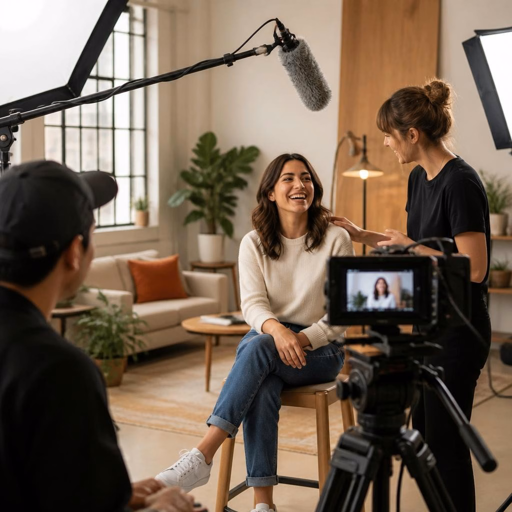 Behind the Scenes: Warum eine entspannte Atmosphäre am Set bessere Videos liefert